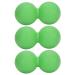 Pack of 3 Yoga Training Massage Balls Peanut Shape Muscle Relaxation Fitness Massage Balls (Green)