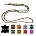 Dog liner Small dogs / large dogs 2m / 2.40m / 2.80m / 3.50m / 5m Double linen adjustable (5m x 8mm olive -green) 5m x 8mm olive green