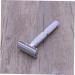 Shop Minkissy Steel Safety Razor - Structured Design Double Edge Razor for Men | Quality Wooden Handle Perfect for Smooth Shaving - Buy Online on GoSupps.com