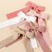 Limtula Corduroy knot Hair Clip Sweet Girl Ballet Hairpin Women Hair Styling Accessories for Thin Hair Korean Style Headdress Beige - Buy Online on GoSupps.com