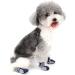 Zunea Dog Shoes - Slipproof Paw Protection for Small Dogs | Adjustable Reflective Soft & Breathable | Summer Heat-Resistant Blue (4 Pack) - Buy Online on GoSupps.com