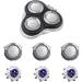3X Replacement Shaver Head Blade for Philips Norelco 8825XL 8831XL 8845XL 8846XL - Premium Quality Shaving Solution - Buy Online on GoSupps.com