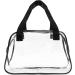 Clear Stadium Approved Tote Handbag with Zipper - Large 11x4x7 In Bag for Concerts - Buy Online on GoSupps.com