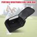 Premium Foldable Golf Shoe Travel Bag Splash-Proof Dustproof Scratch-Resistant Breathable | Ideal for Golf Exercises & Leisure Sports (Black) - Buy Online on GoSupps.com