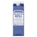 Dr. Bronner's Pure-Castile Liquid Soap Refill - Made with Regenerative Organic Certified Oils 82% Less Plastic - 18-in-1 Uses for Face Body Wash Hand Soap Refill & More - Peppermint 32oz