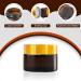 SUQURTOM 10x30ml Amber Cosmetic Glass Containers - Refillable Cream Jars for Lotions & Essential Oils - Buy Online on GoSupps.com