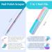 ATOANY Gel Nail Polish Remover 2 pack with Nail File & Nail Polish Scraper Professional Gel Polish Remover for Nails Easily & Quickly Remove Nail Polish in 3-5 Minutes Doesn't Hurt Nails 15 ml (Pack of 2) - Buy Online on GoSupps.com