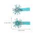 Frcolor 6Pcs Glitter Snowflake Hair Clips - Christmas Hair Accessories for Toddlers & Girls - Perfect Holiday Gift - Buy Online on GoSupps.com