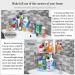 Argox 2-Layer Transparent Bathroom Organizer | Countertop Storage Solution for Bathroom Finishing | Under Sink Storage Shelf for Bathroom Essentials - Buy Online on GoSupps.com