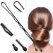 AnAsh 60 Pcs Bobby Pins for Women - Hair Grips for All Hair Types - Ideal for Daily Wear, Parties, Travel & Weddings - Black - Buy Online on GoSupps.com