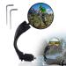 Bicycle Mirror 360 Adjustable Bicycle Mirror HD Foldable Bicycle Rearview Mirror 16-22mm Left Right Universal for Bicycle Size