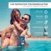 Oneflow Waterproof Mobile Phone Cover for Samsung Galaxy A55 5G | Aqua-Blue Touch & Camera Window + Bracelet Loop | International Shipping - Buy Online on GoSupps.com