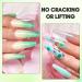 Makartt Green Poly Nail Gel Kit 15ML Gel Nail Builder Kit with Slip Solution Clear Nails Acrylic Gel Nail Kit for Nail Building Nail Extension Kit Dual Forms Base Top Coat All-in-One Gel Nail Starter Kit - Buy Online on GoSupps.com