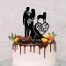 Couple Wedding Cake Topper Bride And Groom With Labrador Retriever Dog Cake Topper Custom Dog Pet Topper Personalized Wedding Topper Bride Cake Topper Gift for Wedding Anniversary - Buy Online on GoSupps.com