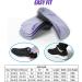 Medium Size Orthotic Insoles for Plantar Fasciitis & High Arch Support - Purple - Men's 6.5-8 - Relieve Foot Pain & Over-Pronation - Buy Online on GoSupps.com