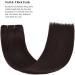 Yamel Training Hair Weave Weft Hair Extensions Medium Brown Straight 16 Inch 100g Synthetic Hair Extensions for Training Weft Medium Brown - Buy Online on GoSupps.com