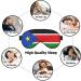 Flag of South Sudan Soft Eye Mask | Ultimate Comfortable Sleep Mask for Side Sleepers | Light Blocking & Relaxing Pressure-Free Eyemask - Buy Online on GoSupps.com