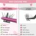 Buy Cluster Eyelashes - 72 Pieces DIY Extensions Soft & Comfortable Reusable Dazzle-D 10mm - Buy Online on GoSupps.com