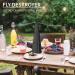 Fly Fans for Tables - Multi-Function Fly Repeller Fan | Multi-Function Fly Spinner for Wasps Bees Nanyaciv - Buy Online on GoSupps.com
