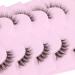 3D Curly Half False Eyelashes by Focipeysa - Natural Look Cat Eye Wispy Lashes with Clear Band - Pack of Fake Lashes (F05) - Buy Online on GoSupps.com