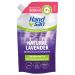 Hand san liquid soap natural lavender in a refill bag 500 ml with natural lavender oil hand washing & facial cleaning recipe without microplasty pH-skin-neutral vegan