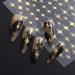Dornail Shiny Gold Star Nail Stickers - 3D Self-Adhesive Decals for Women & Girls | Nail Art Accessories & Decorations - Buy Online on GoSupps.com
