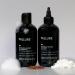 Pallure No. 1 Intense Bond Building Hair Repair Shampoo No. 2 Water Duo For Thicker Voluminous Fuller Hair With Linseed Oil Rice Protein 250 ml