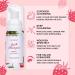 Eyelash Extension Cleanser 60ML Natural Lash Extension Shampoo Strawberry Professional Eyelid Foaming Cleanser Paraben & Sulfate Free Non-lrritating with Salon and Home Care Strawberry 60ml - Buy Online on GoSupps.com