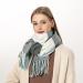 Women's Elegant Triangular Winter Scarf - Stylish Print Button Bib Scarves for All Seasons - Buy Online on GoSupps.com