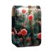Travel Lipstick Organizer Case Lipstick Case Portable Makeup Bag With Mirror Blossom Pink Plant N104p9pqme