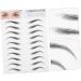 Mipcase Card Spray Bottle 2pcs Imitation Type Black Hair-like Women for Men Artificial Stickers Transfer Tool Eyebrow - Buy Online on GoSupps.com