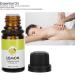 Natural Aromatherapy Massage Oil - Relaxation & Soothing Body Wellness - 10ml x 2 Bottles (Lemon) - Buy Online on GoSupps.com