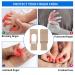 WLLHYF 10 PCS Fabric Finger Toe Wraps - Cushioned Bandages for Sprained & Broken Toes - Buy Online on GoSupps.com