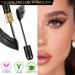 Mascara Black Volume and Length 4D Silk Fiber Waterproof Mascara Natural and Falsies Effect Lengthening Voluminous Full and Soft Mascara 5X Longer Smudge Proof for Short and Thin Lashes Eye Makeup 15 g (Pack of 1) - Buy Online on GoSupps.com