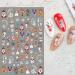 Christmas Nail Stickers 12 Sheets Self-Adhesive Nail Decal Cute Snowflake Elk Winter Nail Art Decoration Design Supplies - Buy Online on GoSupps.com