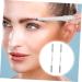 Gogogmee 2pcs Double-headed Waterproof Eyebrow Pencil Brown Eyebrow Pencil Eyebrow Brush Abs (shell) - Buy Online on GoSupps.com