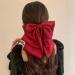 Hair Bows for Women Bows for Hair Ribbon Hair Clips 2PCS Black Red Hair Bow Satin Bow Hair Clips Large Silky Ribbon Bows Hair Accessories for Women Girls Short Type - Buy Online on GoSupps.com