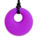 Stages Sensory Builder Circle Necklace (Pink) - Sensory & Oral Motor Stimulation, Teething, Calming & Focus - Buy Online on GoSupps.com