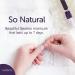 Nailene So Natural Undecorated Fake Nail Kit with 216 Nails - Comfortable & Long-Lasting Design - Buy Online on GoSupps.com