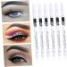 Healvian 120 Pcs Eyeliner Pencil White Eyeliner White Eye Liner Pencial Coloured Eyeliner Liquid Wooden Pole - Buy Online on GoSupps.com