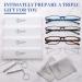 LUFF 4Pcs Anti-Blue Ray Reading Glasses - Portable Ultralight 4.0X Readers in Multicolor | Shop Worldwide - Buy Online on GoSupps.com
