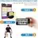Kettlebell Workout Poster for Legs, Back, and Shoulder | Free Online Training | 594mm x 420mm (A2) | Improve Personal Fitness - Buy Online on GoSupps.com