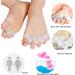 Silicone Toe Separators for Bunions & Hammertoes - Restore Toes & Correct Big Toe Shape | International Shipping - Buy Online on GoSupps.com