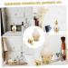 Beaupretty 2 Pcs Golden Perfume Bottle Diffuser - Travel-Friendly Composite Material | 9x4x4cm - Buy Online on GoSupps.com