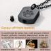 U7 Women's Cremation Urn Necklace - Cycle of Life & Celtic Knot Design Dog Footprints Wings Crucifix - Stainless Steel Pendant for Ashes - Ideal Memorial Jewelry - Buy Online on GoSupps.com