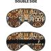 Shop Adjustable Leopard Sleep Mask | Breathable & Fashionable Eye Mask for Ultimate Comfort - International Shipping Available - Buy Online on GoSupps.com