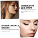 IWOWHERO 36 Pairs Glitter Eyeliner Reusable Adhesive Eyeliner Eye Make up Eyeliner Double-sided Tape Sticker - Buy Online on GoSupps.com