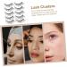 LALAFINA 10 Pairs Fake Eyelashes Eyelash Kits Lash Mascara Makeup Mascara Fake Lashes Lash Strip Curly 3d 1 count (Pack of 1) As Shown - Buy Online on GoSupps.com