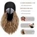 Qlenkay Baseball Cap Hair: 14 Wavy Ginger Blonde Mix Bleach Blonde Wig Hat for Women - Buy Online on GoSupps.com