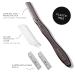 Buy Brandluxe Dermaplaning Tool | Eco-Friendly Face & Eyebrow Hair Removal | Women's Peeling Tool with Carbon Bag - Buy Online on GoSupps.com
